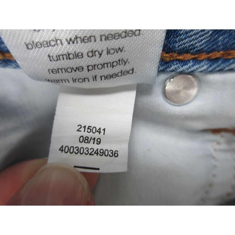 Elizabeth & James Pants Womens 8 Blue Jeans Denim‎ Vintage Straight Y2K 29x27* - Picture 11 of 11